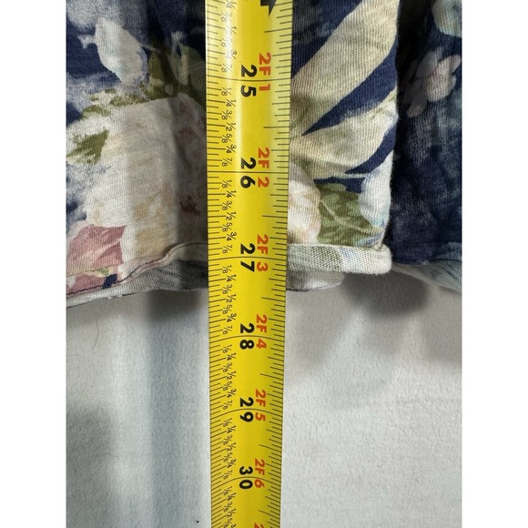 Polo Ralph Lauren Floral Sleeveless Dress Womens XL Blue Tiered Casual Summer - Picture 5 of 8